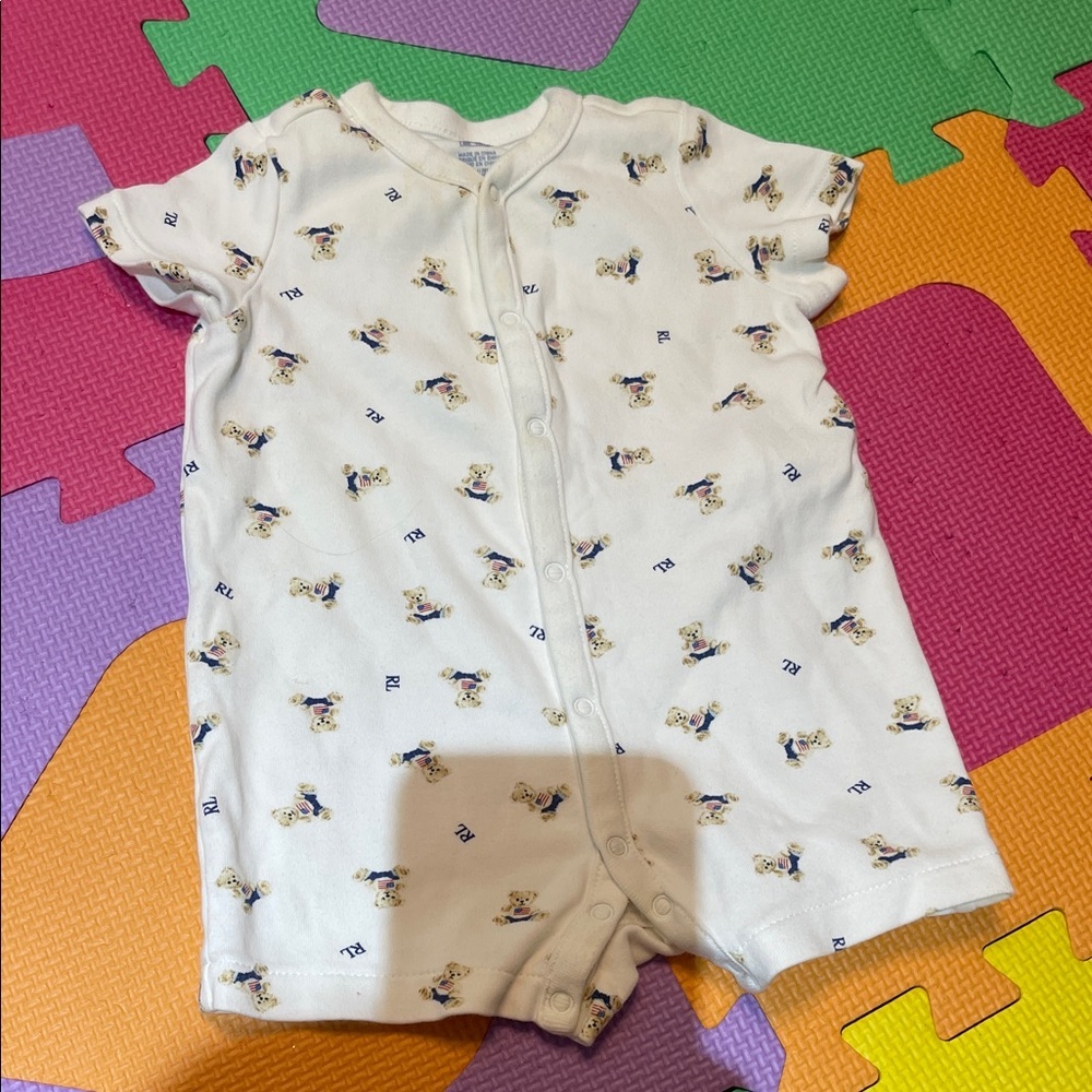 White Kids Bodysuit 2 pieces